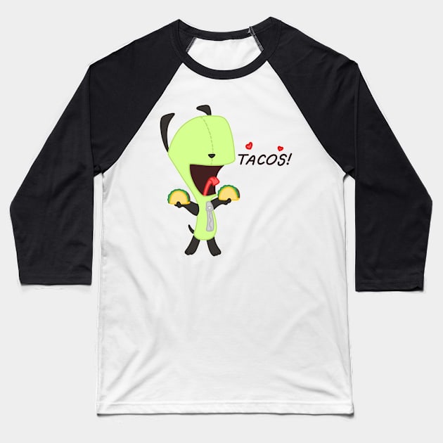 TACOS Baseball T-Shirt by VinylPatch